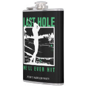 ゴルフ独身パーティーの最後のホール フラスク (左)