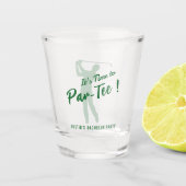 ゴルフ独身パーティー そろそろパーティーだ ショットグラス (正面)