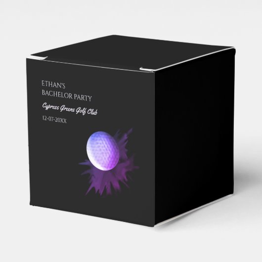 ゴルフ独身パーティー - ゴルフ旅行 クラシック スタイリッシュ フェイバーボックス (正面サイド)