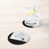 ゴルフ独身パーティー - ゴルフ旅行 クラシック スタイリッシュ ラウンドペーパーコースター (インサイチュ)