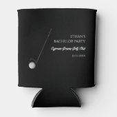 ゴルフ独身パーティー - ゴルフ旅行 クラシック スタイリッシュ 缶クーラー (正面)