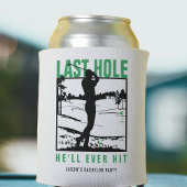 ゴルフ独身パーティー 面白い 最後のホールを打つ 缶クーラー