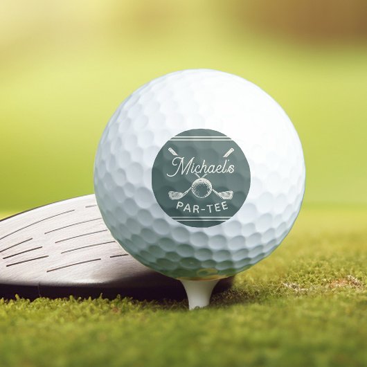 ゴルフ独身最後のスイング ゴルフボール