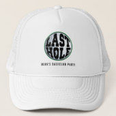 ゴルフ独身最後のホール 彼が打つ最後のショット キャップ (正面)