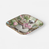 ゴルフ猫好き ペーパープレート (傾斜あり)