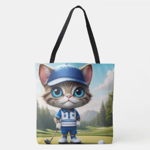 ゴルフ猫 トートバッグ