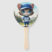 ゴルフ猫 ハンドファン (裏面)