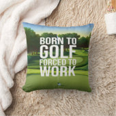 ゴルフ生まれからゴルフの力で働く クッション (ブランケット)