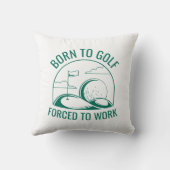 ゴルフ生まれに強いられる クッション (裏面)