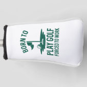 ゴルフ生まれに強いられる ゴルフヘッドカバー (正面)