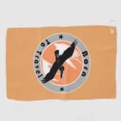 ゴルフ生まれタオルを旅行する ゴルフタオル (横)