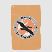 ゴルフ生まれタオルを旅行する ゴルフタオル (正面)