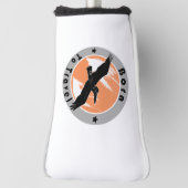 ゴルフ生まれヘッドカバーを旅行する ゴルフヘッドカバー (回転90)