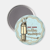 ゴルフ用グランドパカスタムマグネット マグネット (正面/裏面)