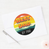 ゴルフ用ゴルファー最高のパパパパバイパー ラウンドシール (封筒)