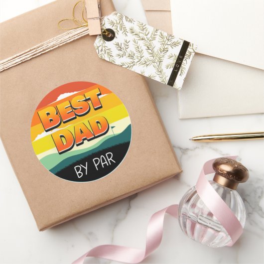 ゴルフ用ゴルファー最高のパパパパバイパー ラウンドシール (ギフト)