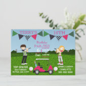 ゴルフ用ゴルファーTeeゴルフカート用ゴルフボール誕生日 (スタンド正面)