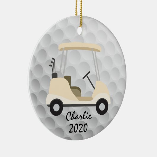 ゴルフ用ゴルフカートオーナメント セラミックオーナメント (右)