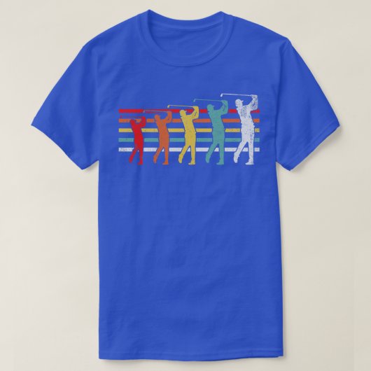 ゴルフ用ゴルフプレーヤーゴルファー Tシャツ (デザイン正面)