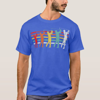 ゴルフ用ゴルフプレーヤーゴルファー Tシャツ