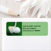 ゴルフ用ゴルフボール及びグリーンアドレスのクラブ ラベル (インサイチュ)