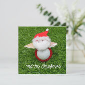 ゴルフ用サンタクロースとゴルフメリークリスマス (スタンド正面)