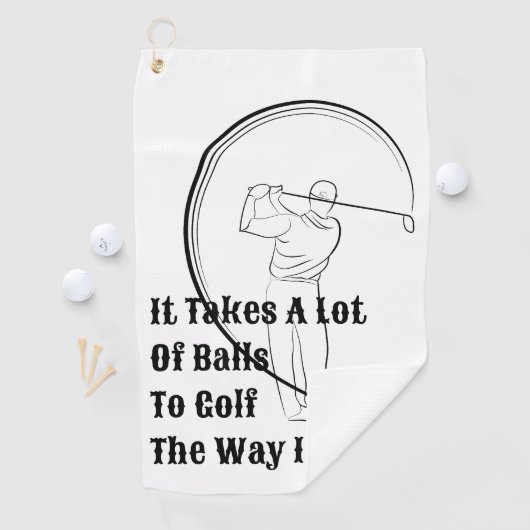 ゴルフ用タオル付きプロパーソナライズされた最高ののゴルフ ゴルフタオル (インサイチュ)