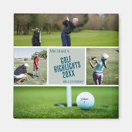 ゴルフ用フォトマグネットゴルファーのゴルフギフト マグネット