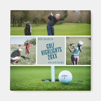 ゴルフ用フォトマグネットゴルファーのゴルフギフト マグネット