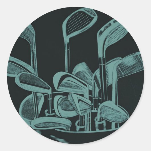 ゴルフ用具 ラウンドシール (正面)