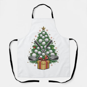 ゴルフ用品 クリスマス ツリー クリスマス ゴルフ エプロン