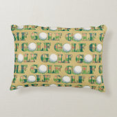 ゴルフ用枕 アクセントクッション (裏面)