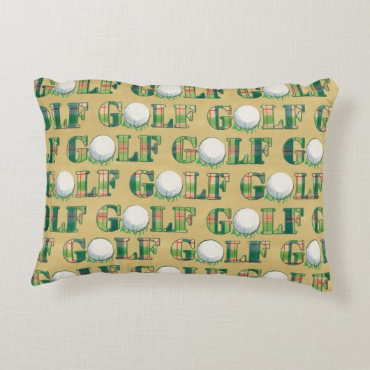 ゴルフ用枕 アクセントクッション (裏面)