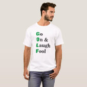 ゴルフ用 おバカで笑える 格言Tシャツ Tシャツ (正面フル)