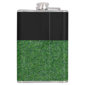 ゴルフ私の医者はより緑を処方したおもしろい フラスク (裏面)