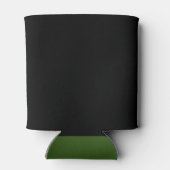 ゴルフ私は木と呪いのゴルファーを打つためにここにいるおもしろい 缶クーラー (裏面)