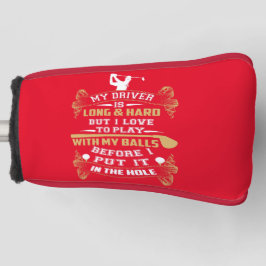 ゴルフ笑わされるドライバーことわざ ゴルフヘッドカバー