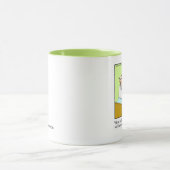 ゴルフ笑わされるユーモスリンガーマグ マグカップ (中央)