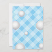 ゴルフ第2の誕生日 招待状 (裏面)