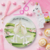 ゴルフ結婚コースをテーマにしたゴルフ ペーパープレート (パーティー)