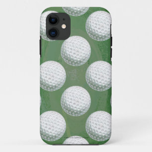 ゴルフ絵を描ボールパターン iPhone 11 ケース
