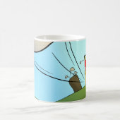 ゴルフ茶マグカップ コーヒーマグカップ (中央)