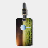 ゴルフ荷物のラベル ラゲッジタグ (正面縦)