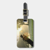 ゴルフ荷物タグ ラゲッジタグ (正面縦)