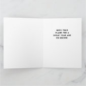 ゴルフ誕生日オールカード カード (内部)