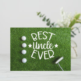 ゴルフ誕生日ティーアップアンクルズゴルフスペクタブル 招待状