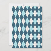 ゴルフ誕生日パーティーの招待 招待状 (裏面)