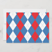 ゴルフ誕生日ホールインワンゴルフ第1誕生日パーティー 招待状 (裏面)