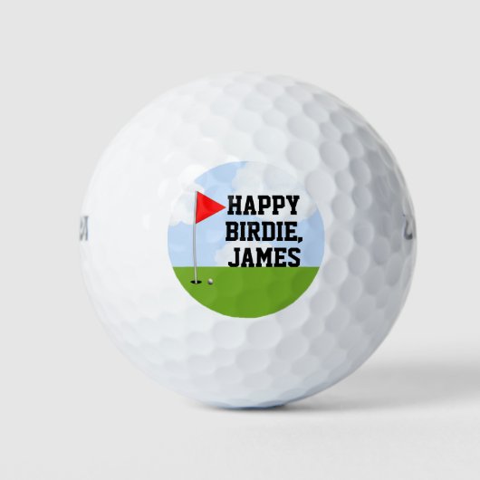 ゴルフ誕生日収集可能 ゴルフボール (正面)