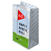 ゴルフ誕生日 スモールペーパーバッグ (正面アングル)